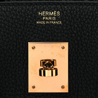 Hermes Togo Birkin 30 Black 6 of 12