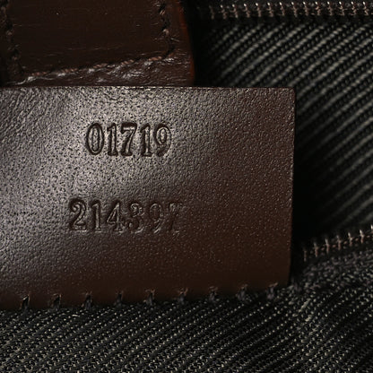 Gucci Monogram Small Bardot Bag Brown 8 of 11