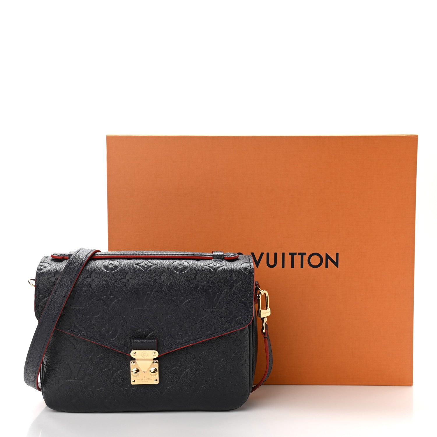 Louis Vuitton Empreinte Pochette Metis Marine Rouge 10 of 10