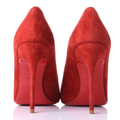 Christian Louboutin Veau Velours Pumps 37 Flamenco 6 of 10