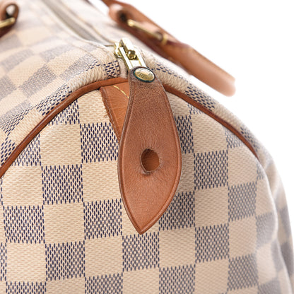 Louis Vuitton Damier Azur Speedy 35 17 of 31