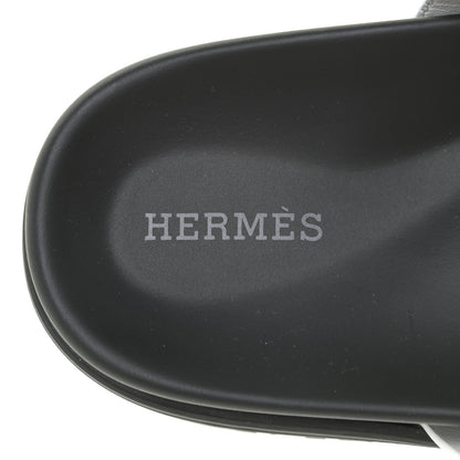 Hermes Calfskin Womens Chypre Sandals 38 White 10 of 11