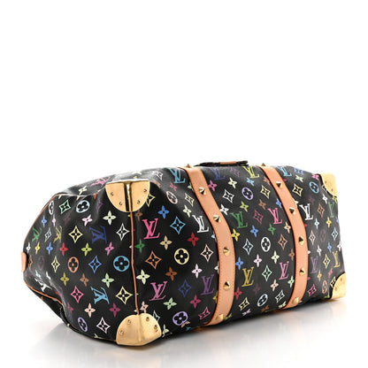 Louis Vuitton Monogram Multicolor Keepall 45 Black 3 of 25