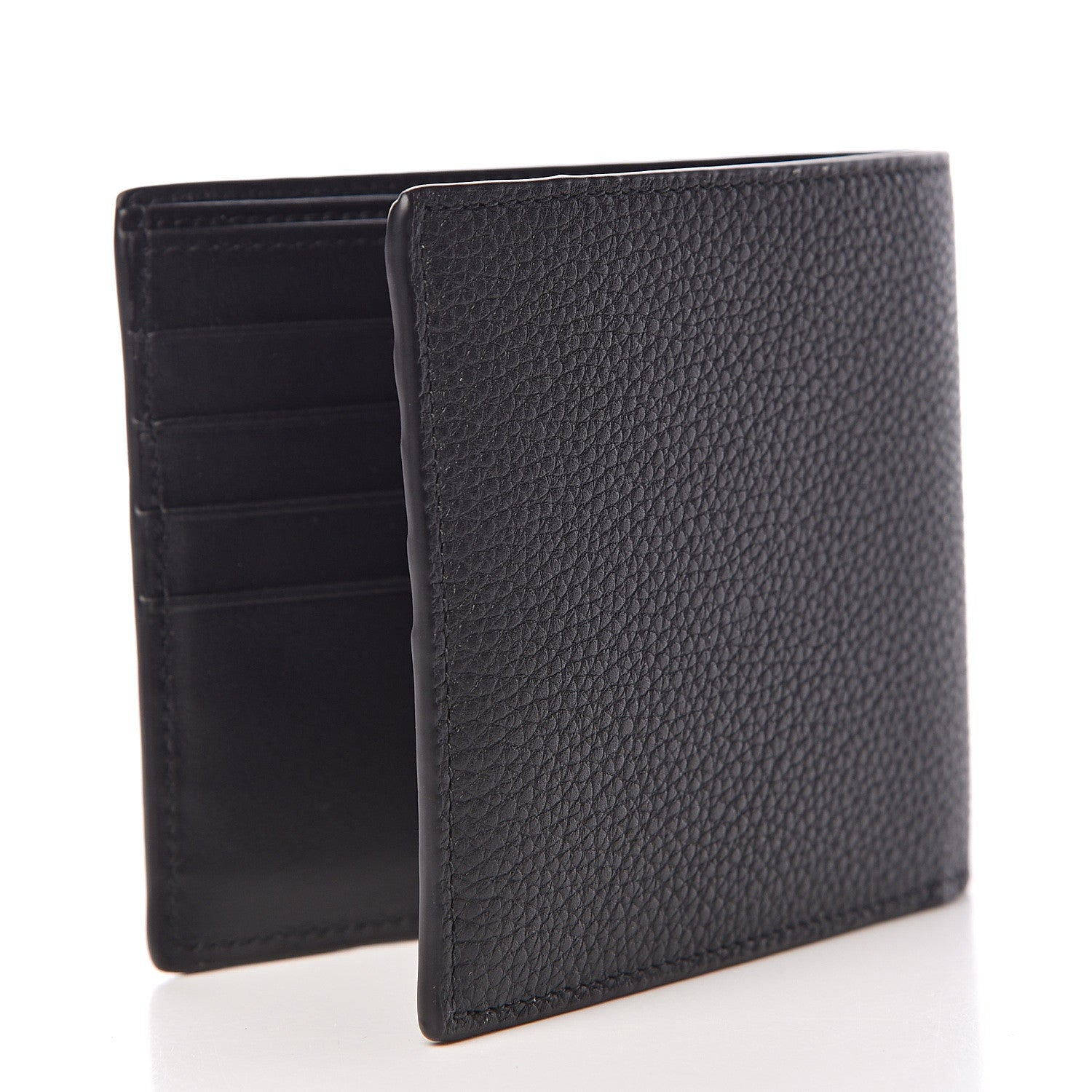 Loewe Calfskin Bi-fold Animals Wallet Black 3 of 8