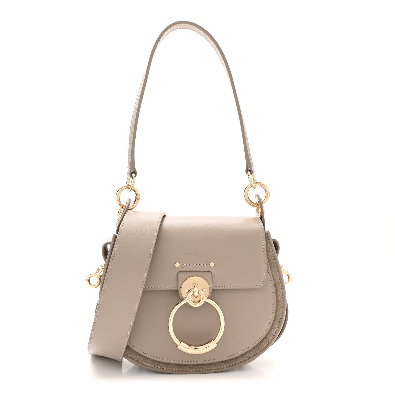 Chloe Calfskin Small Tess Bag Motty Grey 1 of 10