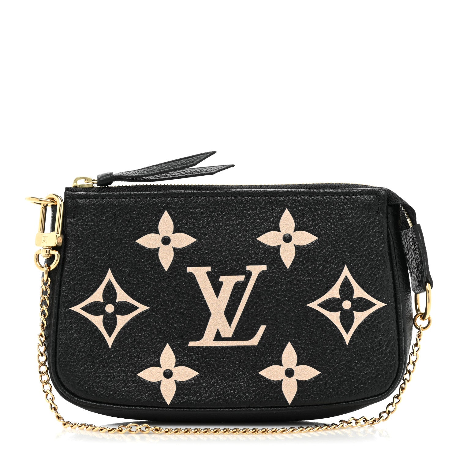 Louis Vuitton Empreinte Monogram Giant Mini Pochette Accessories Black 1 of 8