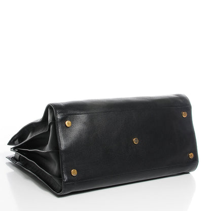 Saint Laurent Calfskin Large Sac de Jour Carryall Black 4 of 8