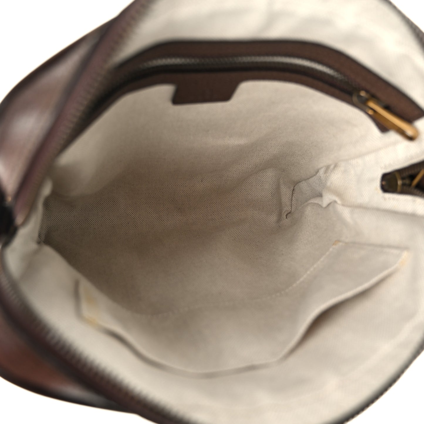 GG Supreme Monogram Web Small Ophidia Messenger Bag Brown
