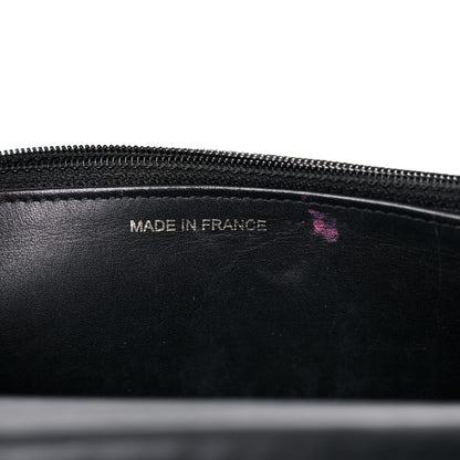 Chanel Caviar Timeless CC Wallet On Chain WOC Black 10 of 17