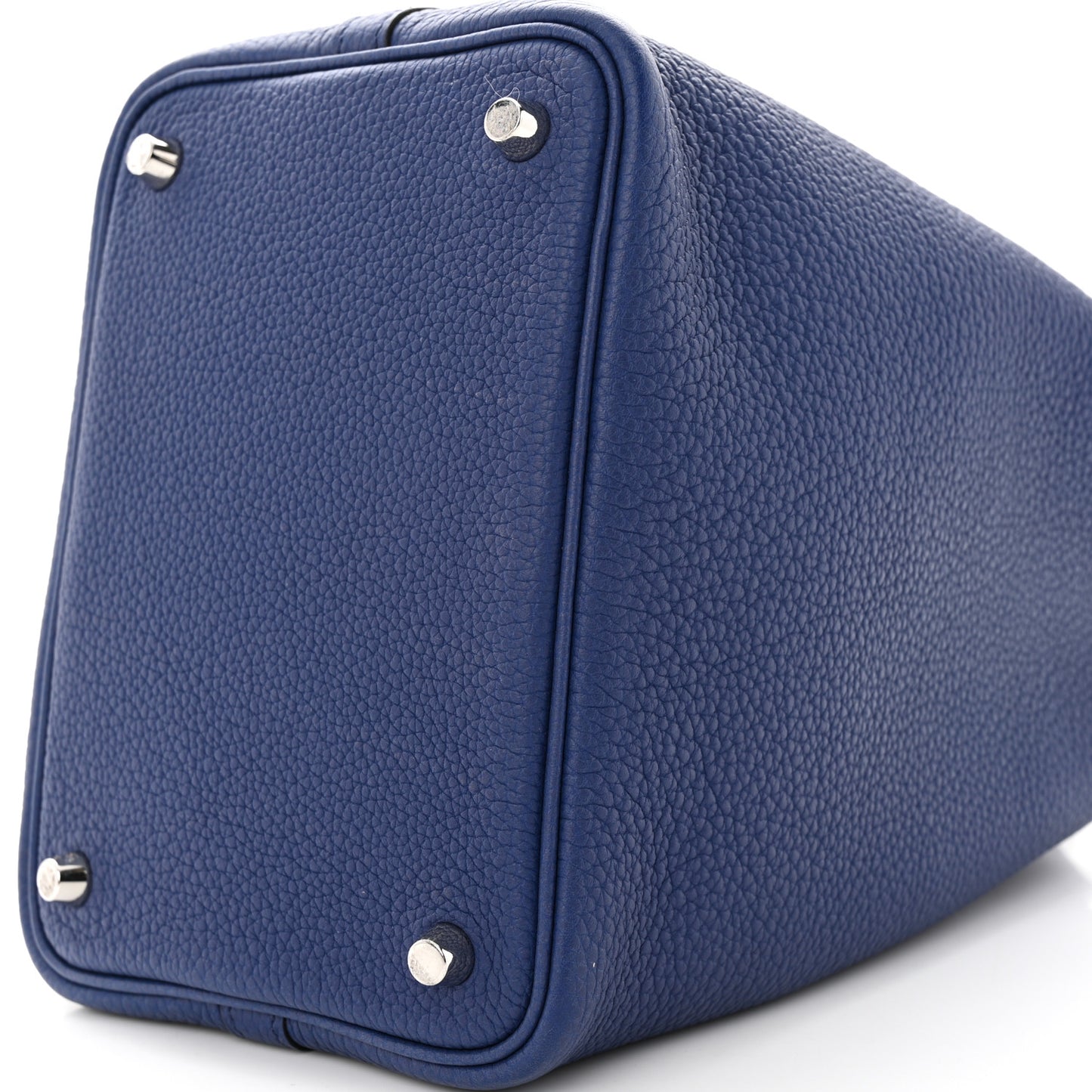 Taurillon Clemence Picotin Lock 18 PM Bleu Electrique