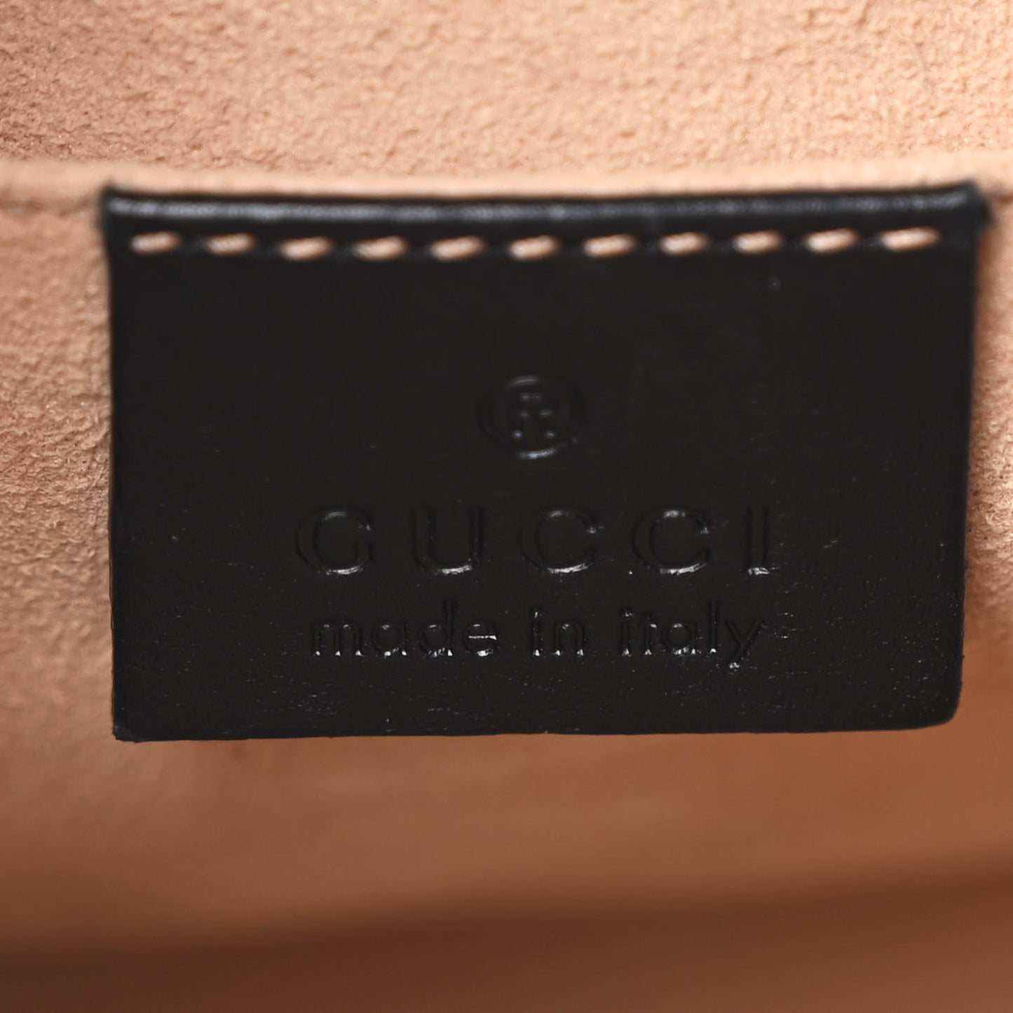 Calfskin Matelasse GG Marmont Flap Backpack Black