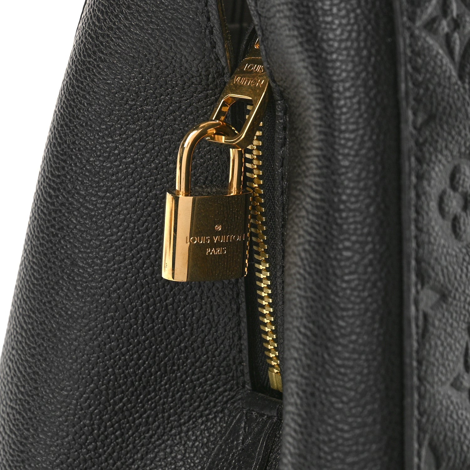 Louis Vuitton Empreinte Montaigne MM Black 7 of 9