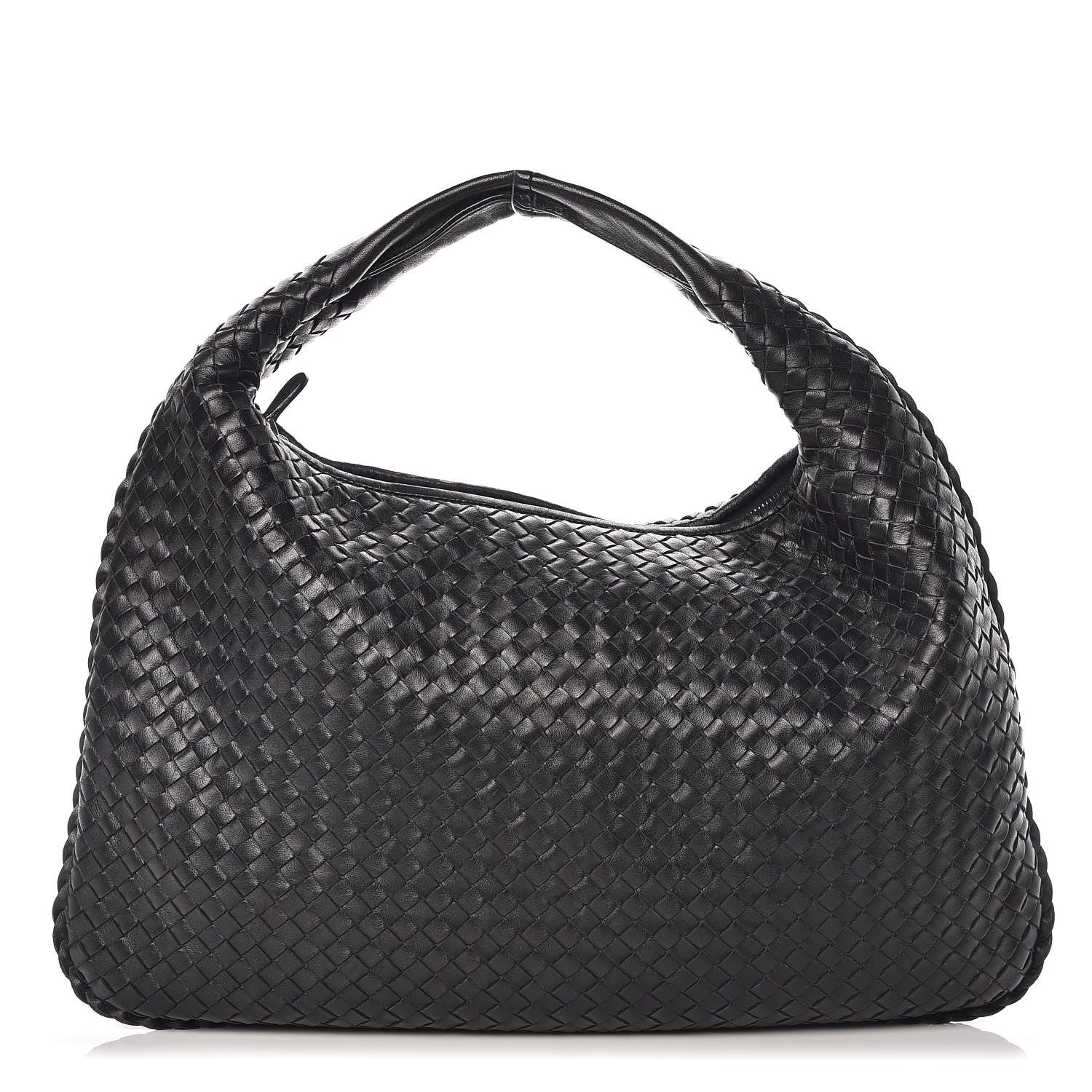 Bottega Veneta Nappa Intrecciato Large Veneta Hobo Black 1 of 8