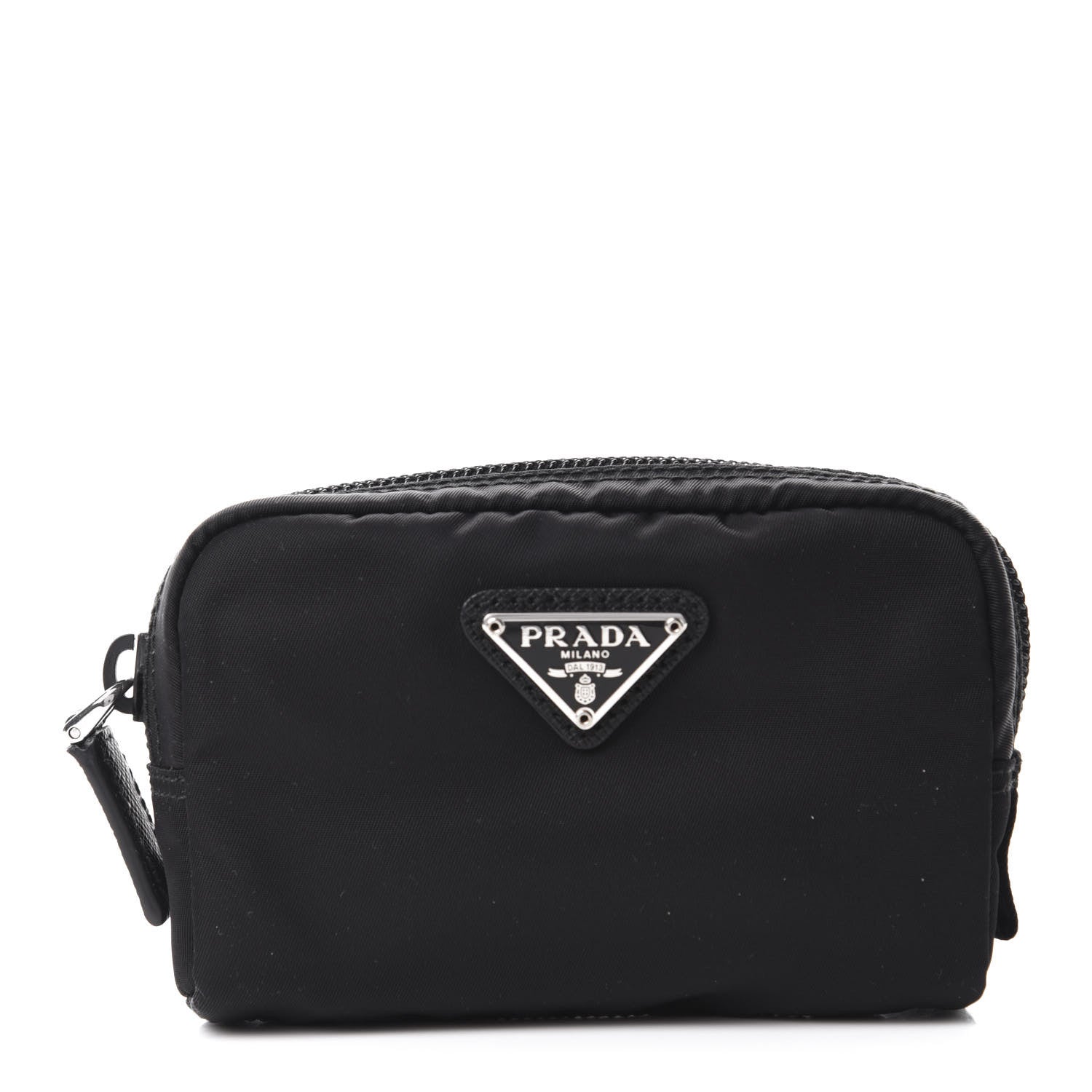 Prada Nylon Vela Cosmetic Pouch Black 1 of 6