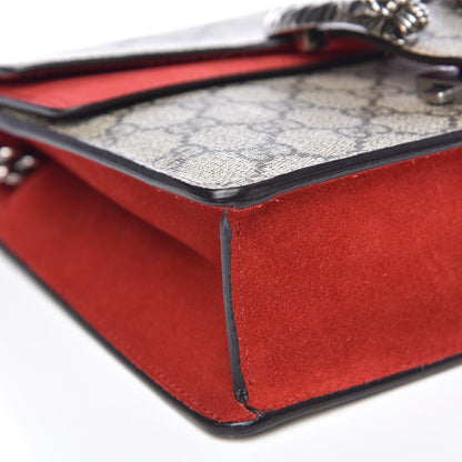 Gucci GG Supreme Monogram Mini Dionysus Shoulder Bag Hibiscus Red 9 of 15