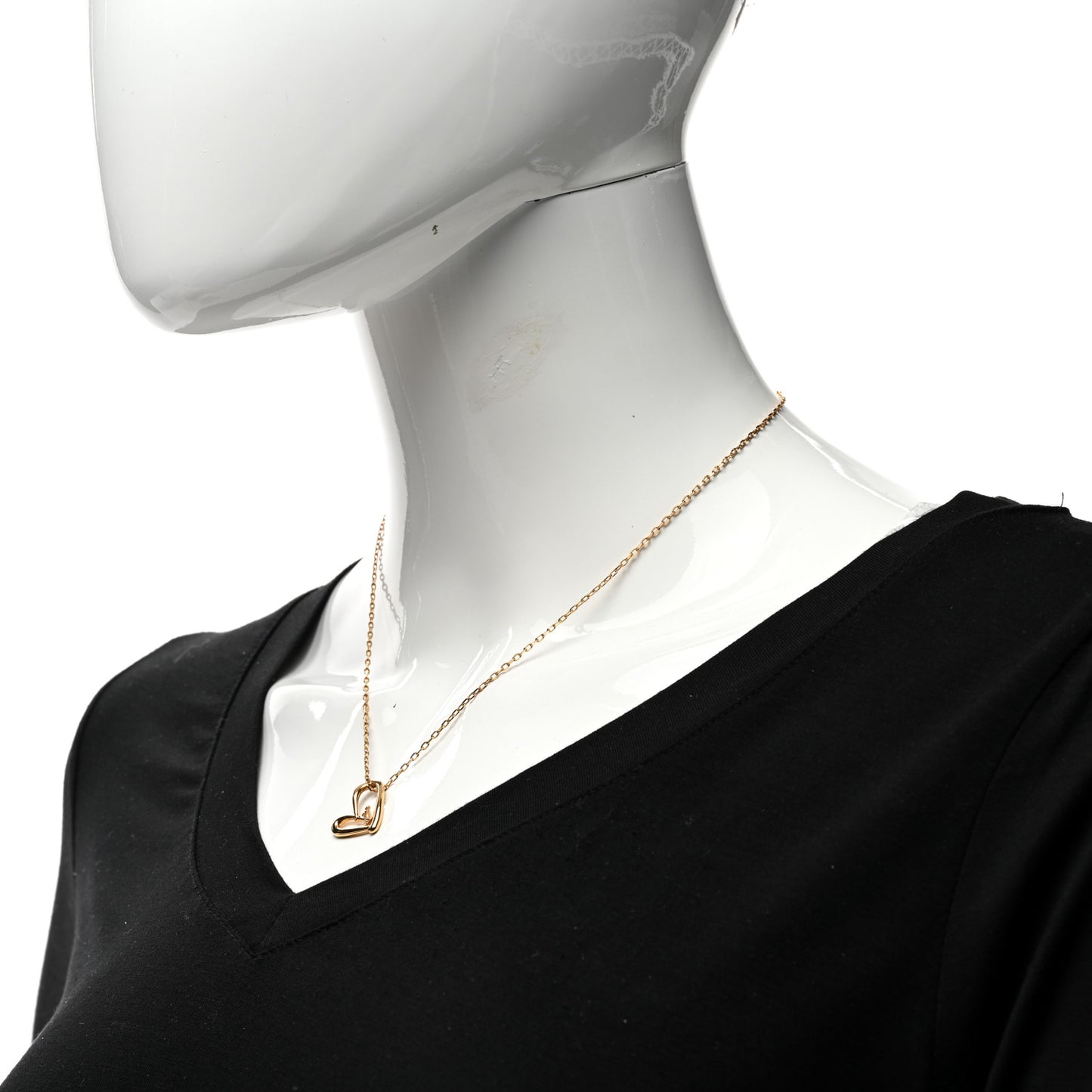 Metal Fall In Love Necklace