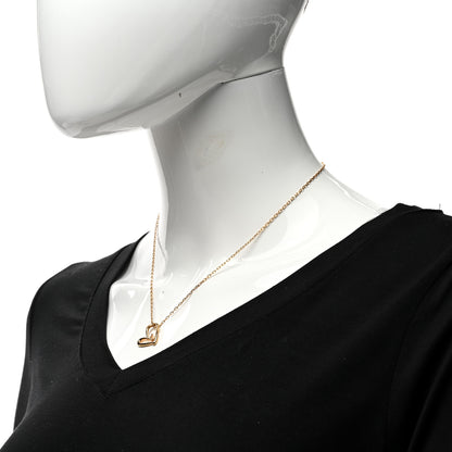 Louis Vuitton Metal Fall In Love Necklace 2 of 7