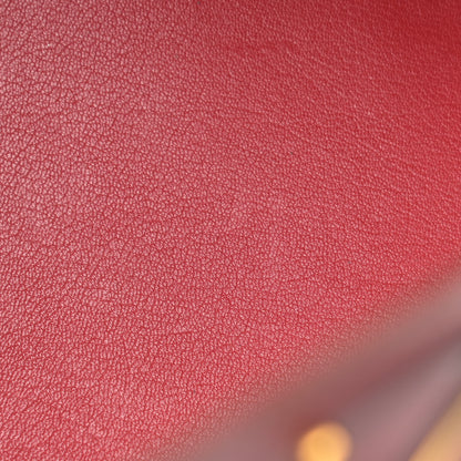 Hermes Veau Lisse Birkin 30 Rouge H 26 of 28