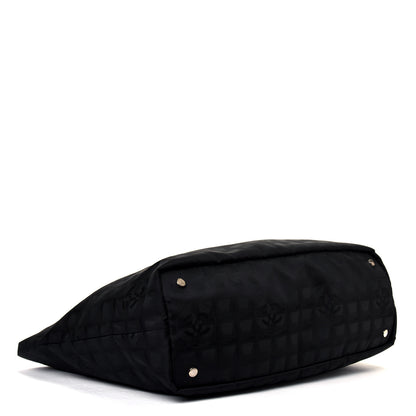 Chanel Nylon Large Travel Tote Black 3 of 6