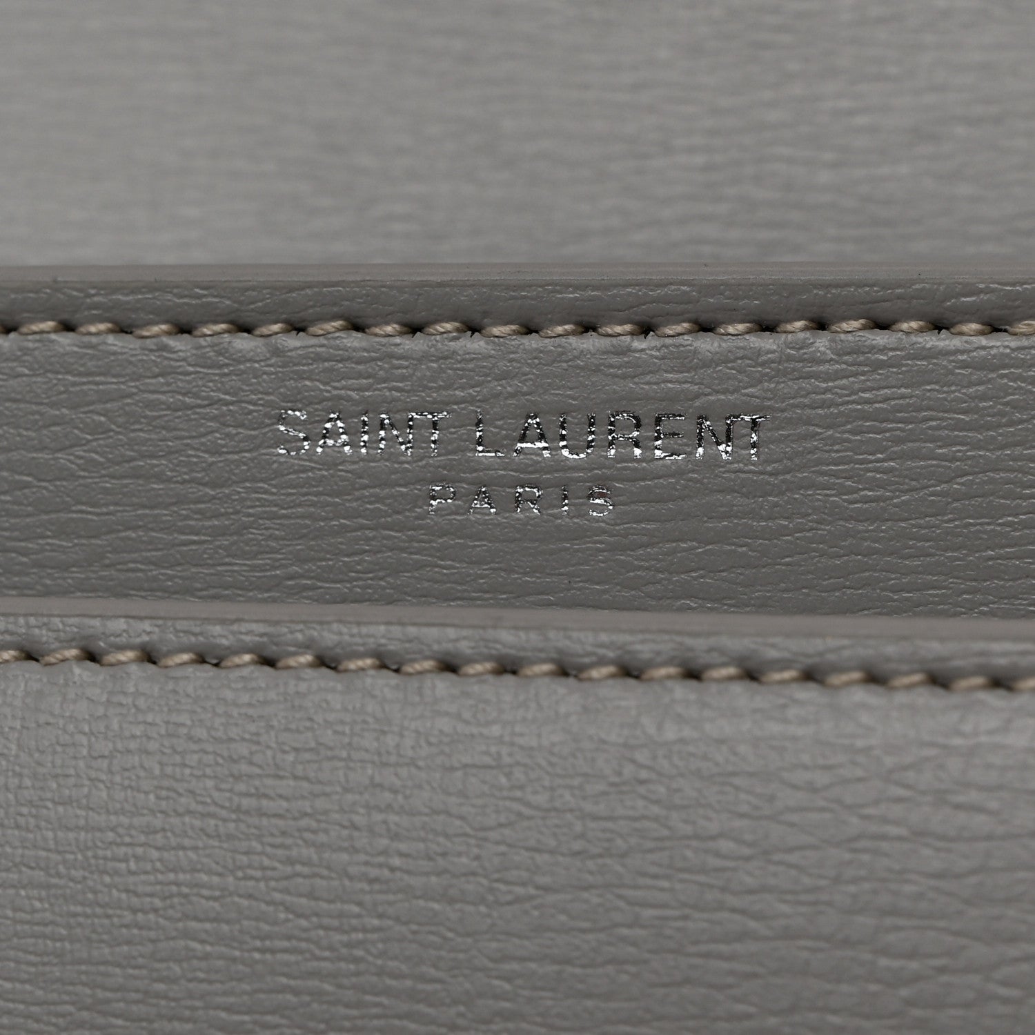 Saint Laurent Calfskin Medium Monogram Sunset Granite 6 of 11