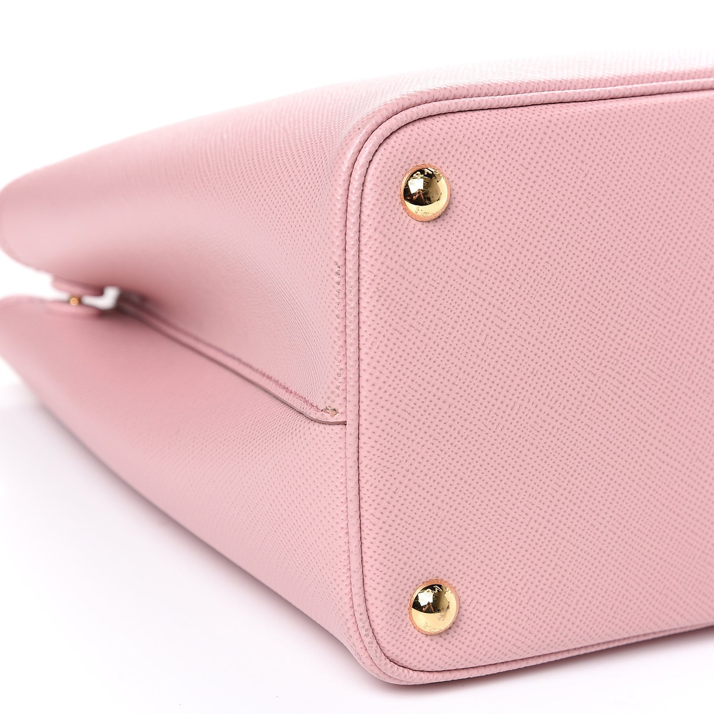 Saffiano Cuir Medium Bi-Color Double Bag Pesco Baltico
