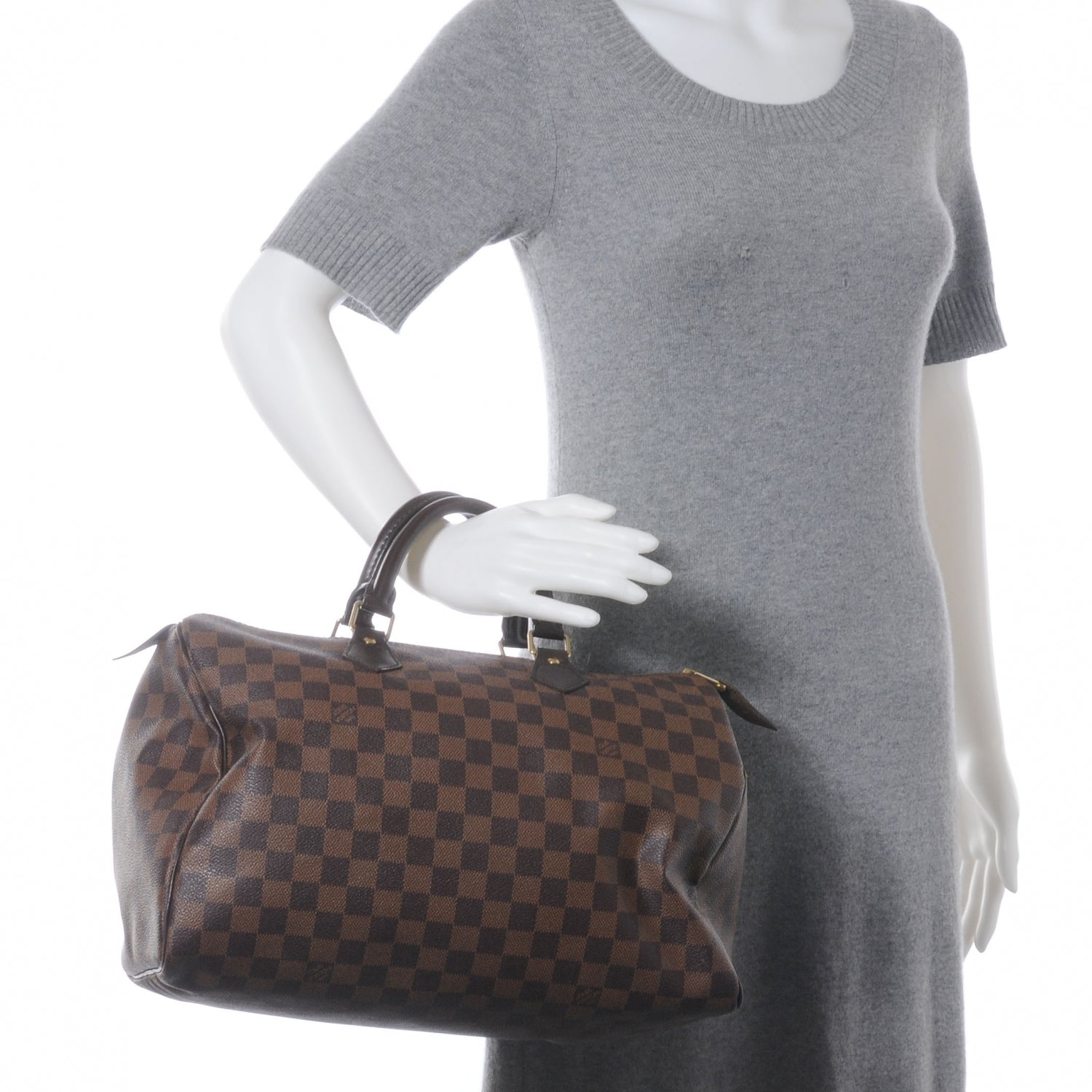 Louis Vuitton Damier Ebene Speedy 35 2 of 6