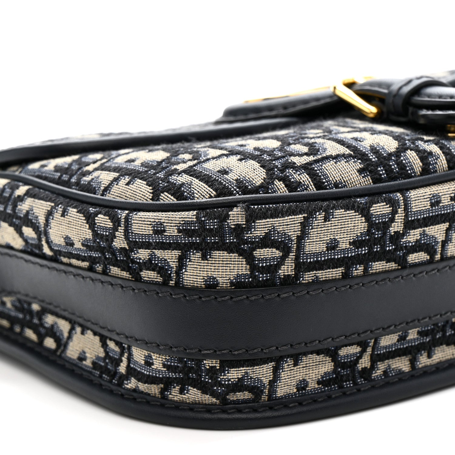 Christian Dior Oblique Medium Bobby Flap Blue 9 of 12