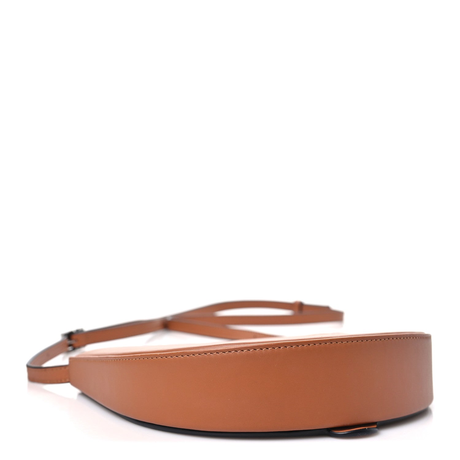 Loewe Soft Calfskin Heel Saddle Bag Tan 4 of 10