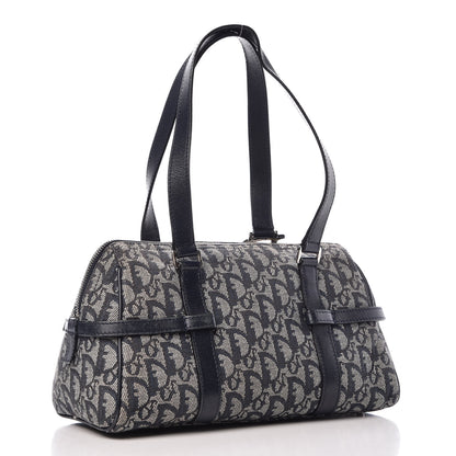 Christian Dior Denim Monogram Charms Shoulder Bag Blue 3 of 14