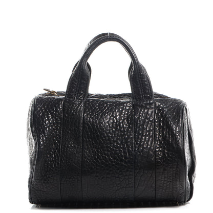 Alexander Wang Pebbled Lambskin Rocco Black Antique Brass Hardware 1 of 6