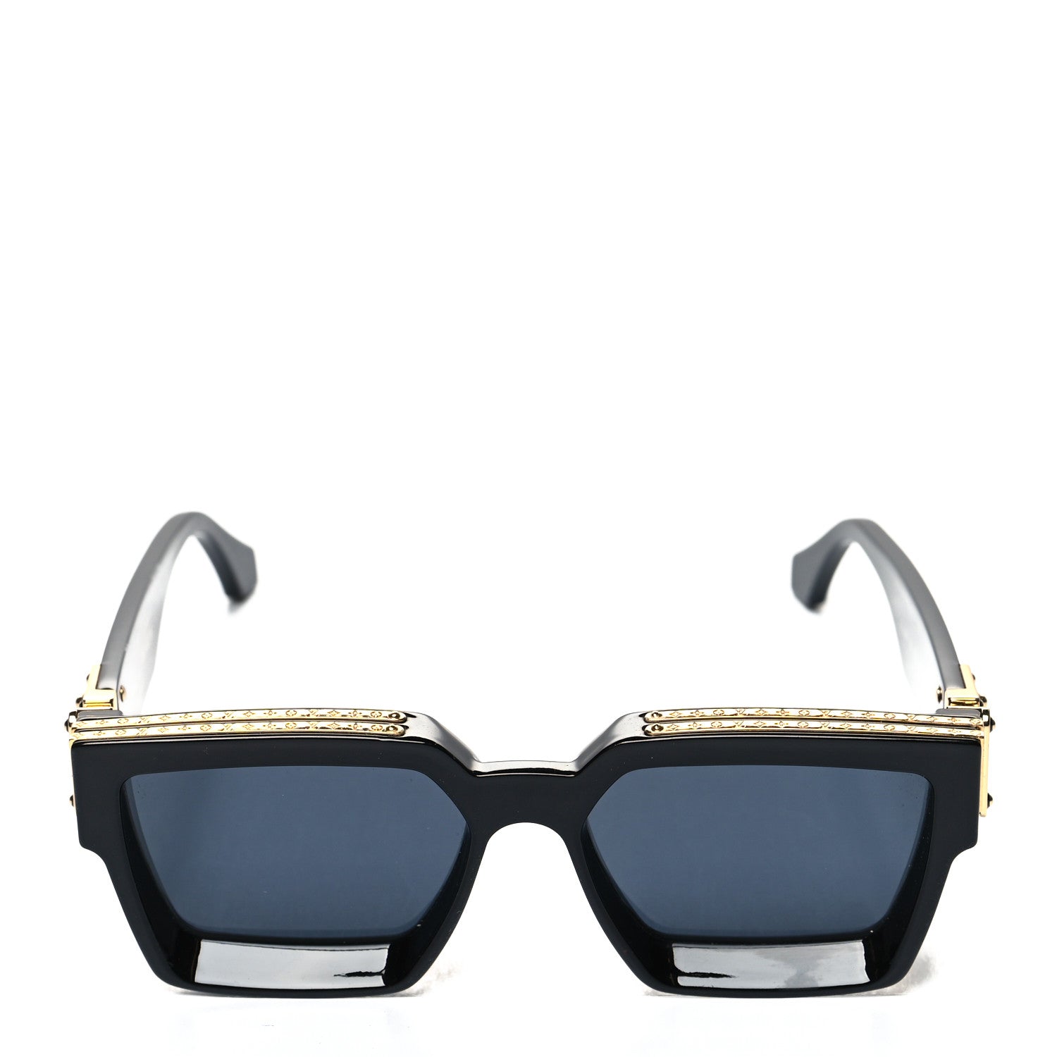 Louis Vuitton Acetate 1.1 Millionaires Sunglasses Z1165W Black 2 of 6