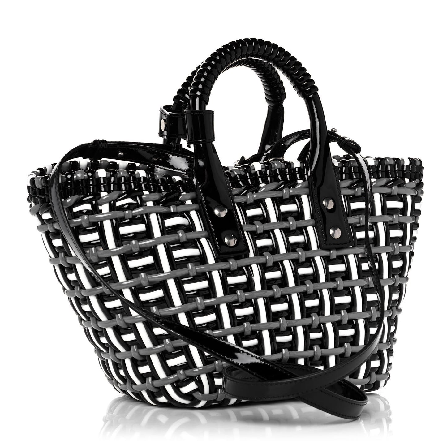 Patent XS Bistro Basket Black White