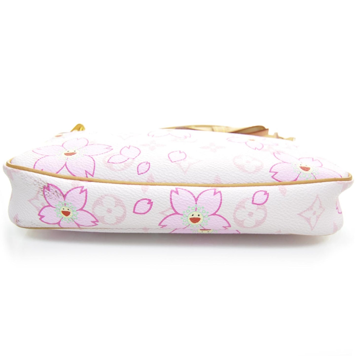 Monogram Cherry Blossom Pochette Accessories Pink