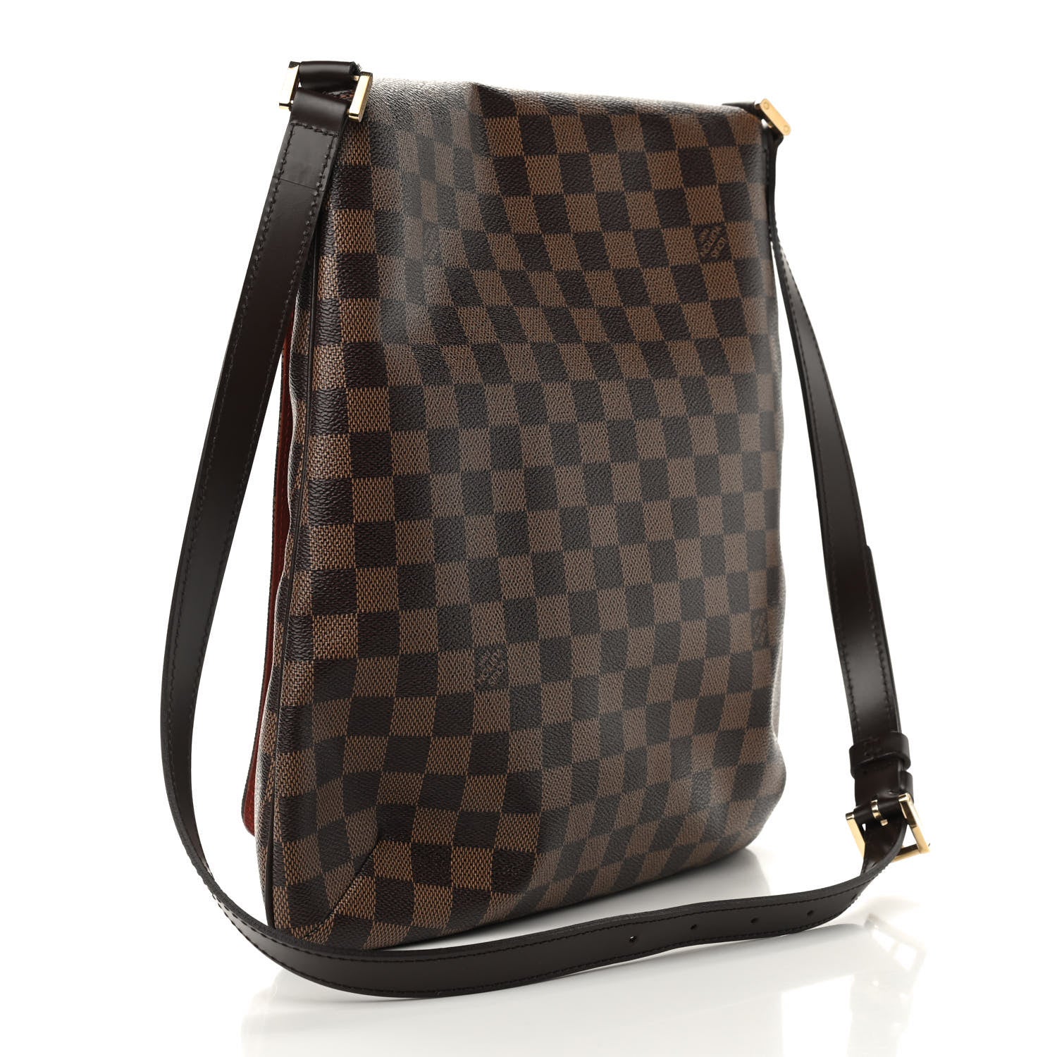 Louis Vuitton Damier Ebene Musette GM 3 of 9