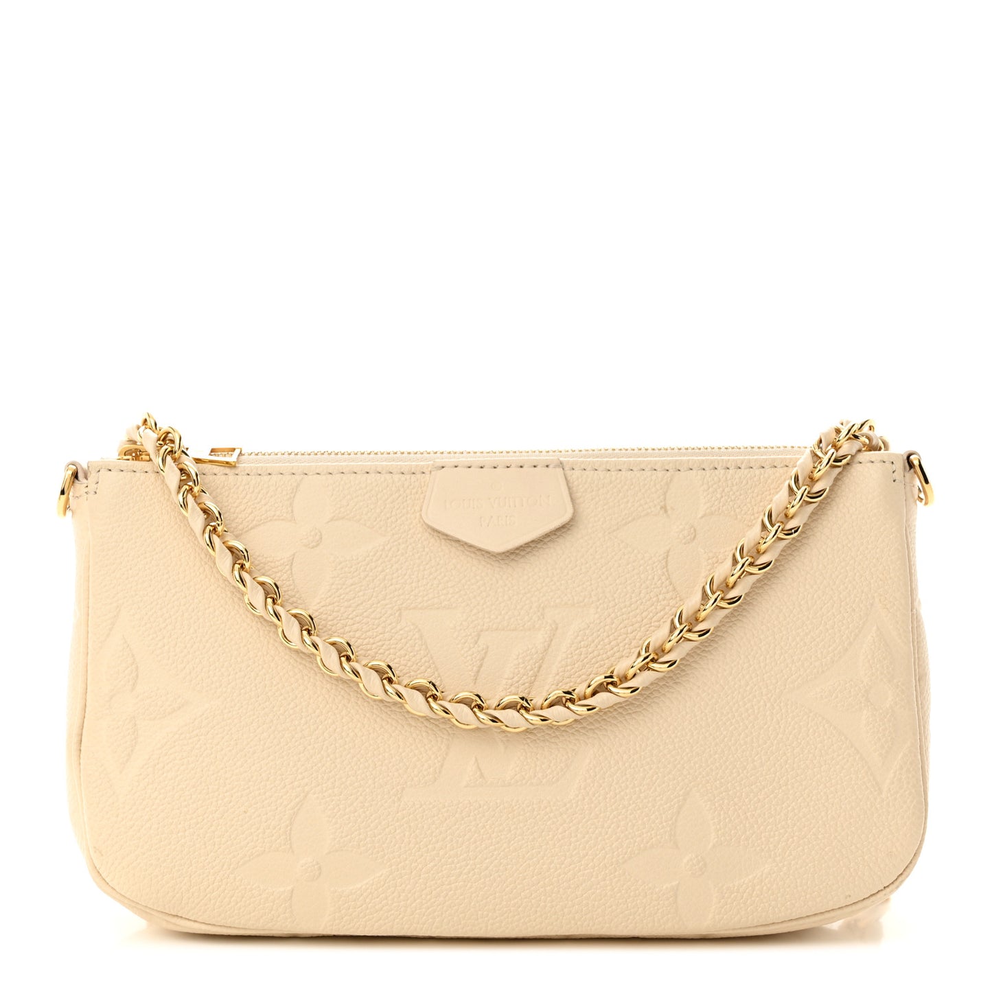 Empreinte Monogram Giant Multi Pochette Accessories Large Pochette Cream