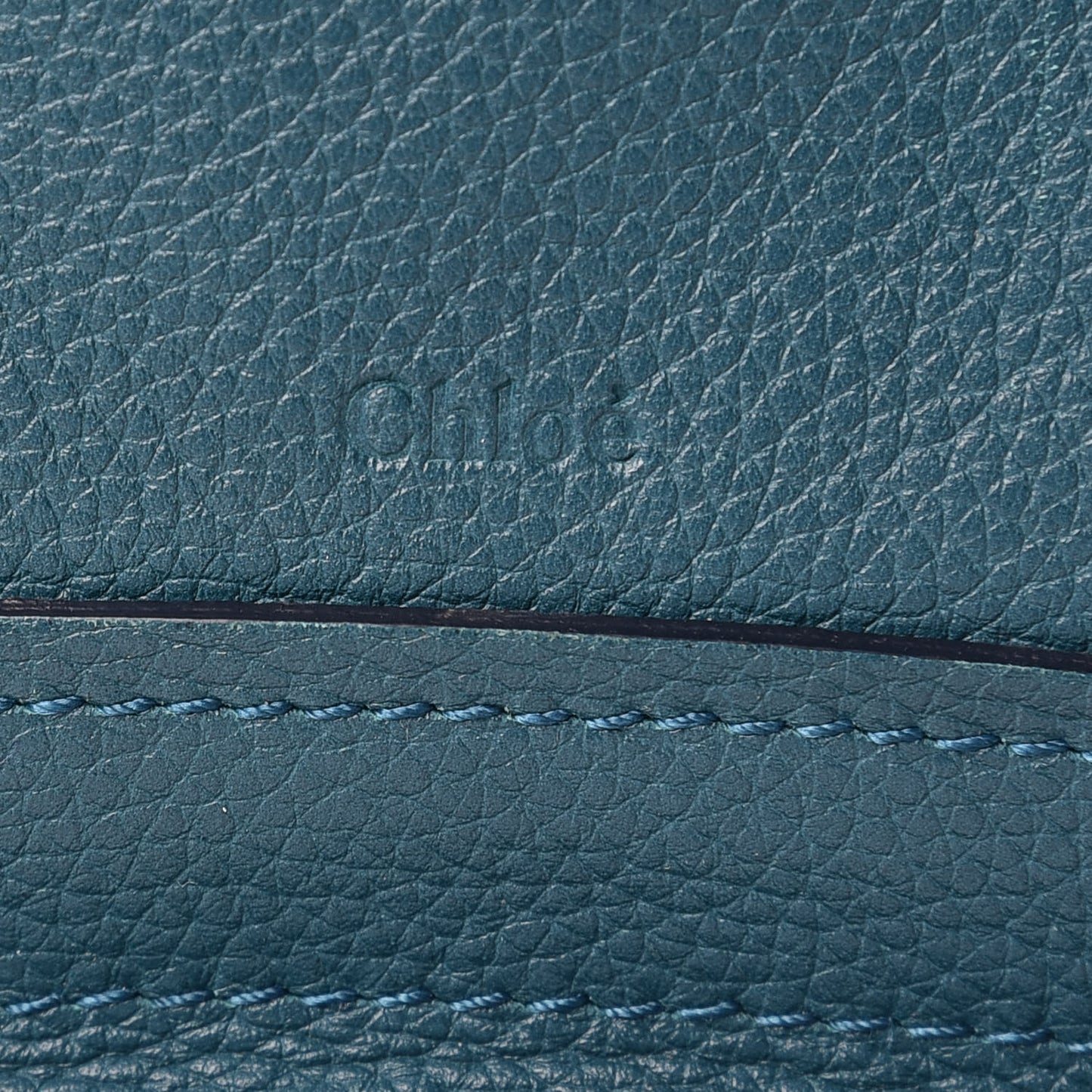 Calfskin Medium Paraty Peacock Blue