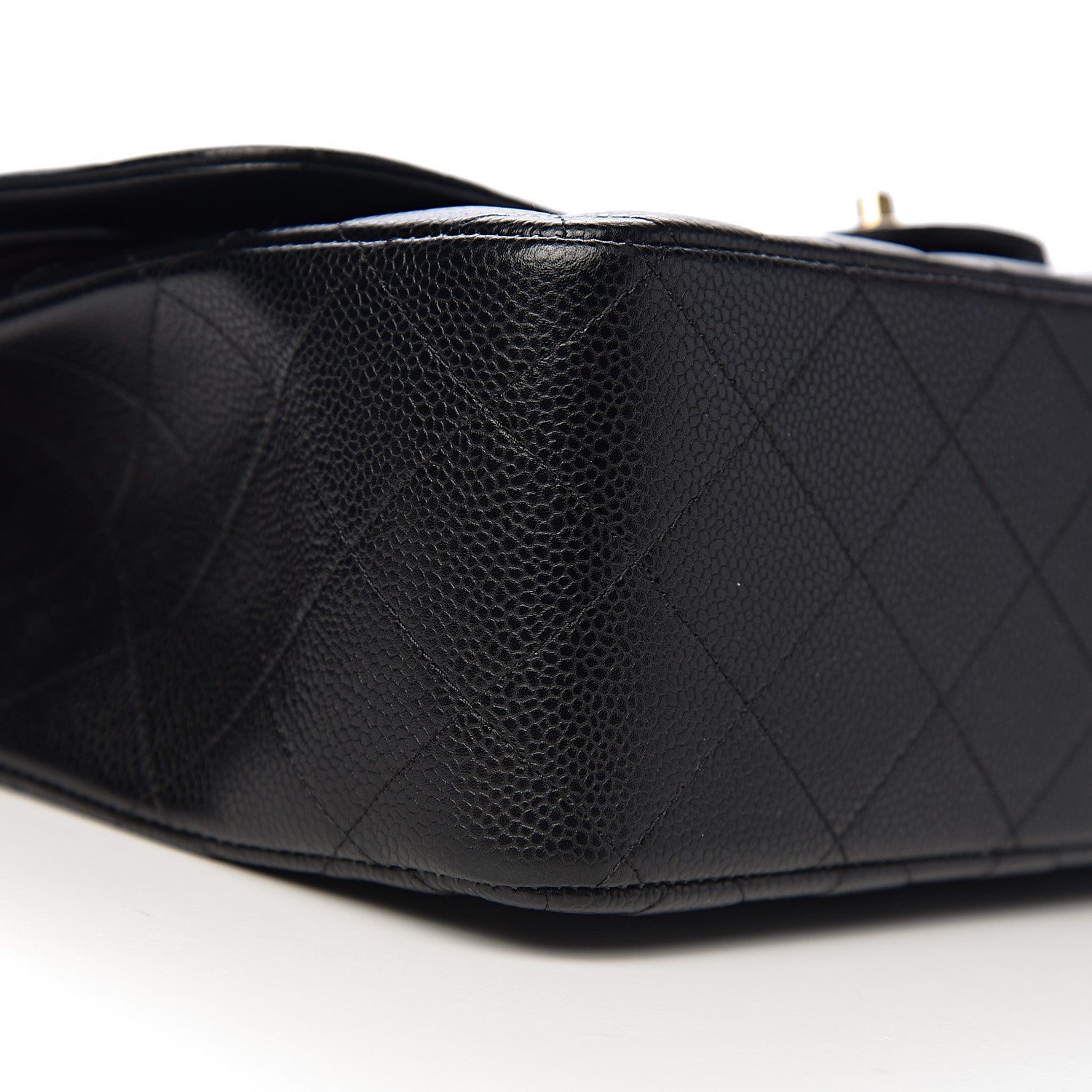 Chanel Caviar Quilted Jumbo Double Flap Black 8 of 11