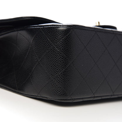 Chanel Caviar Quilted Jumbo Double Flap Black 8 of 11