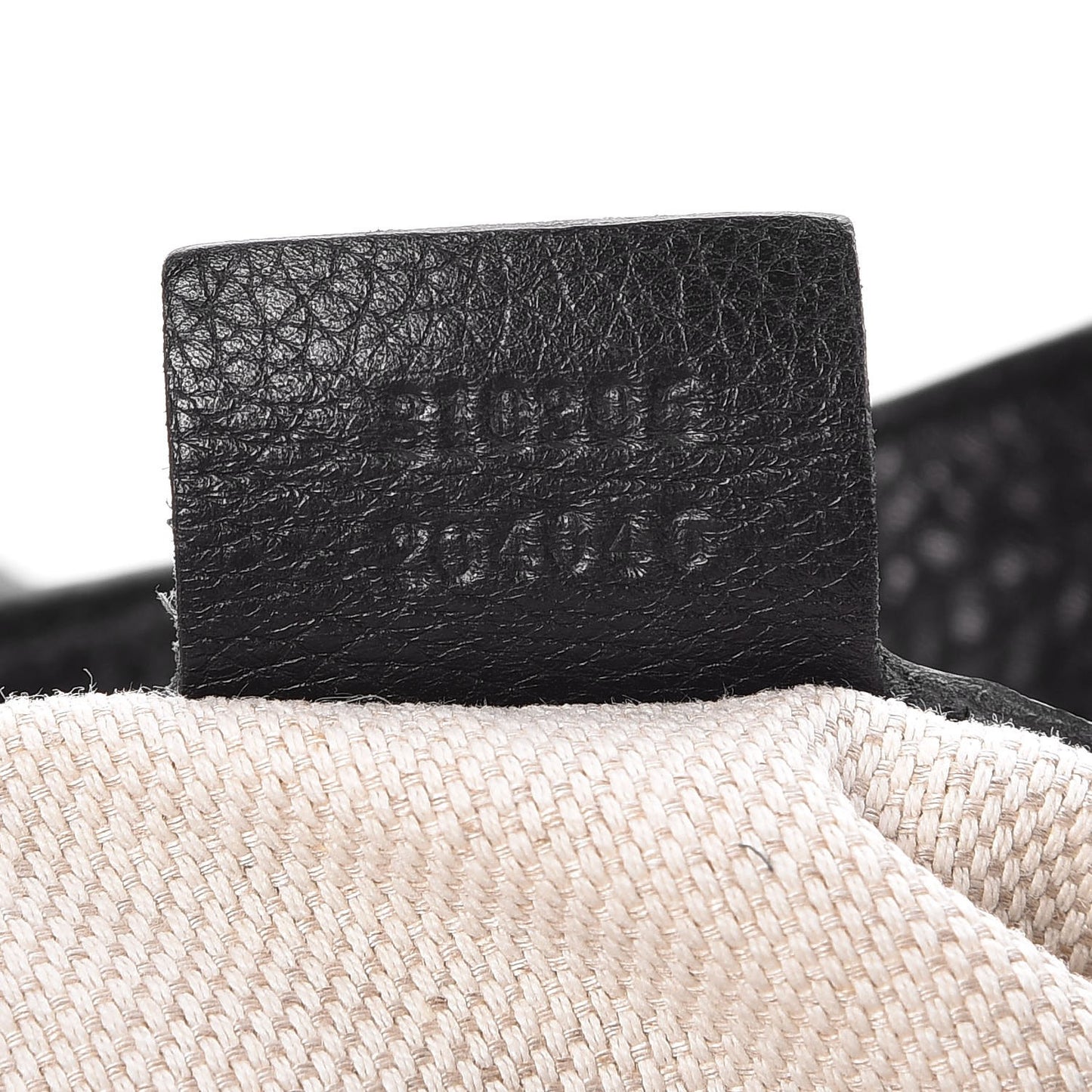 Pebbled Calfskin Large Soho Chain Shoulder Bag Black