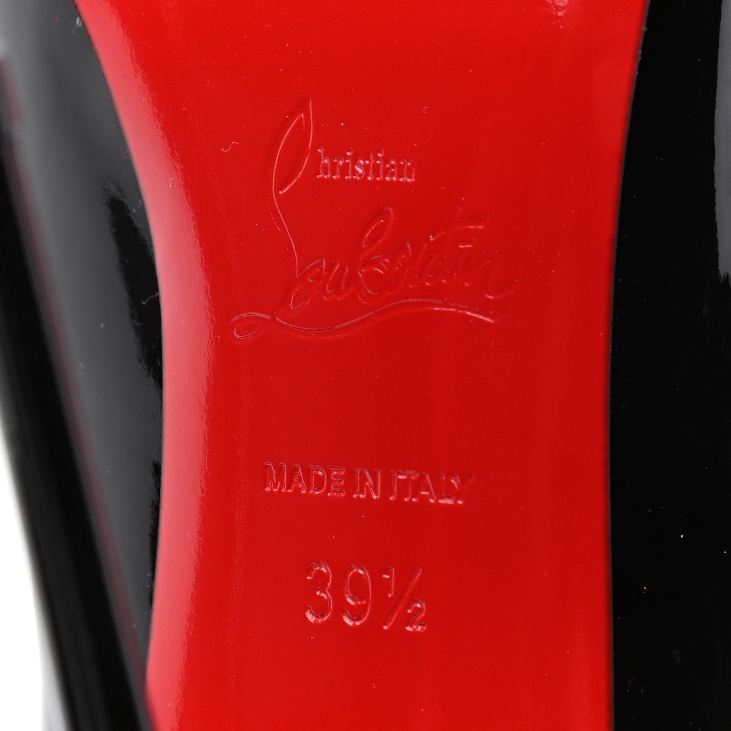 Christian Louboutin Patent So Kate 120 Pumps 39.5 Black 6 of 7