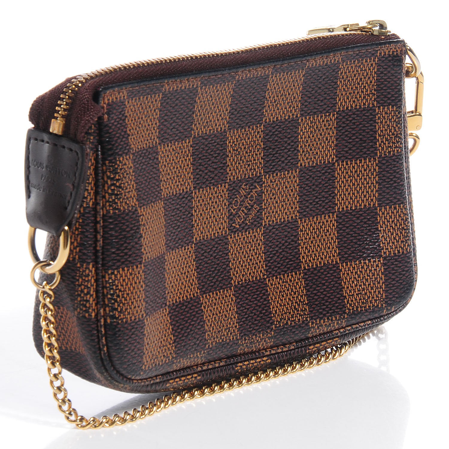 Louis Vuitton Damier Ebene Mini Pochette Accessories 3 of 7