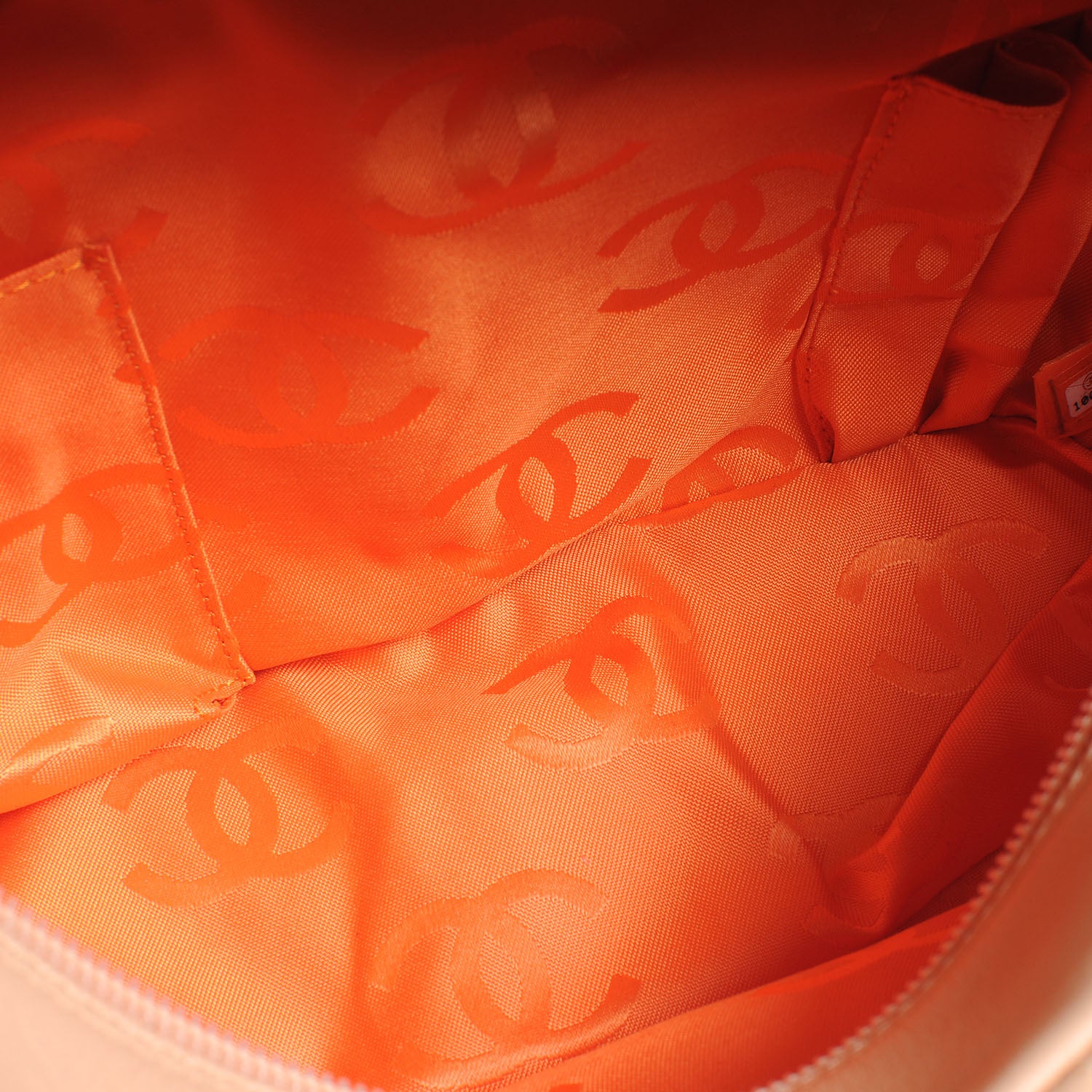 Chanel Calfskin Quilted Small Cambon Multipocket Reporter Beige 5 of 7