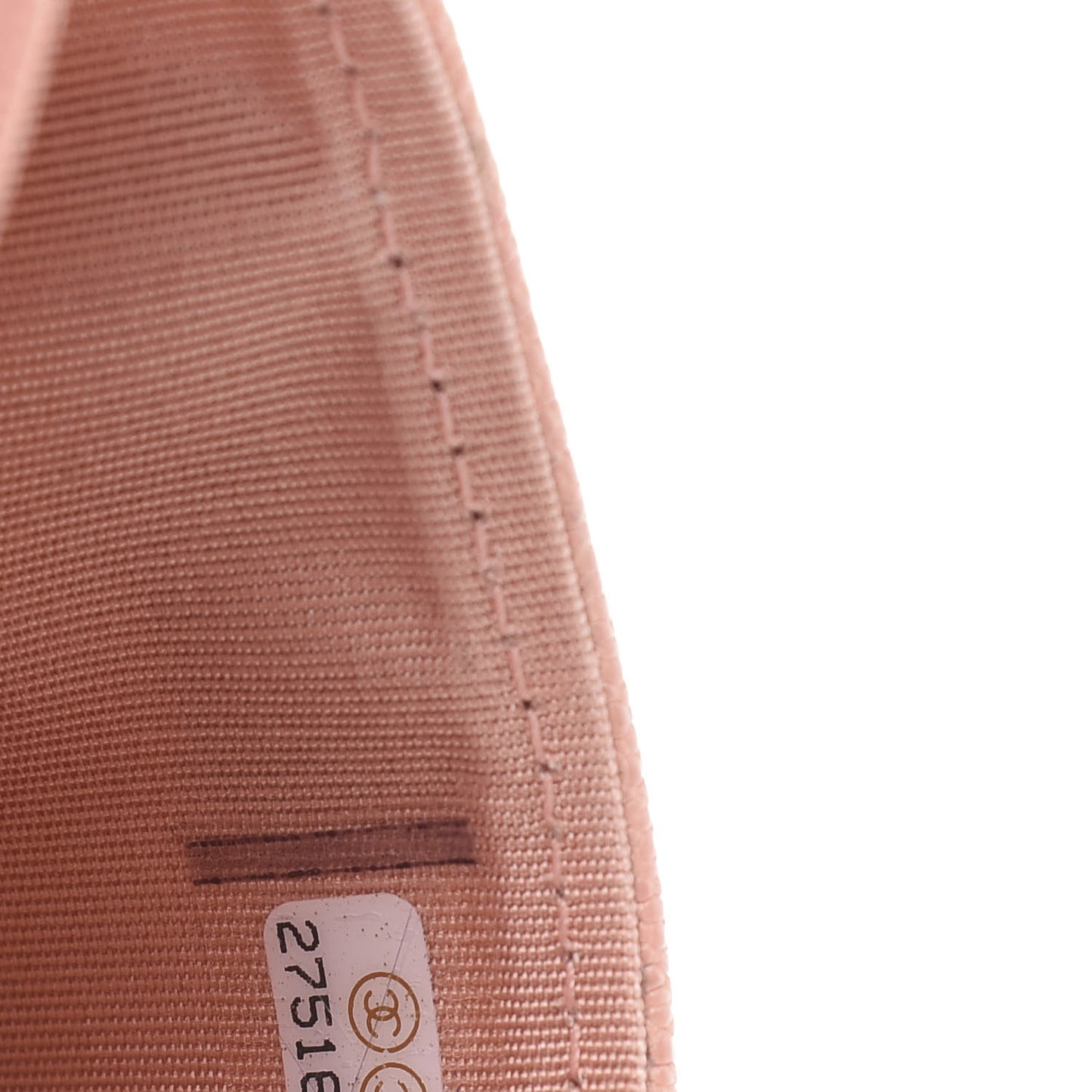 Caviar Quilted Boy Card Holder Pink