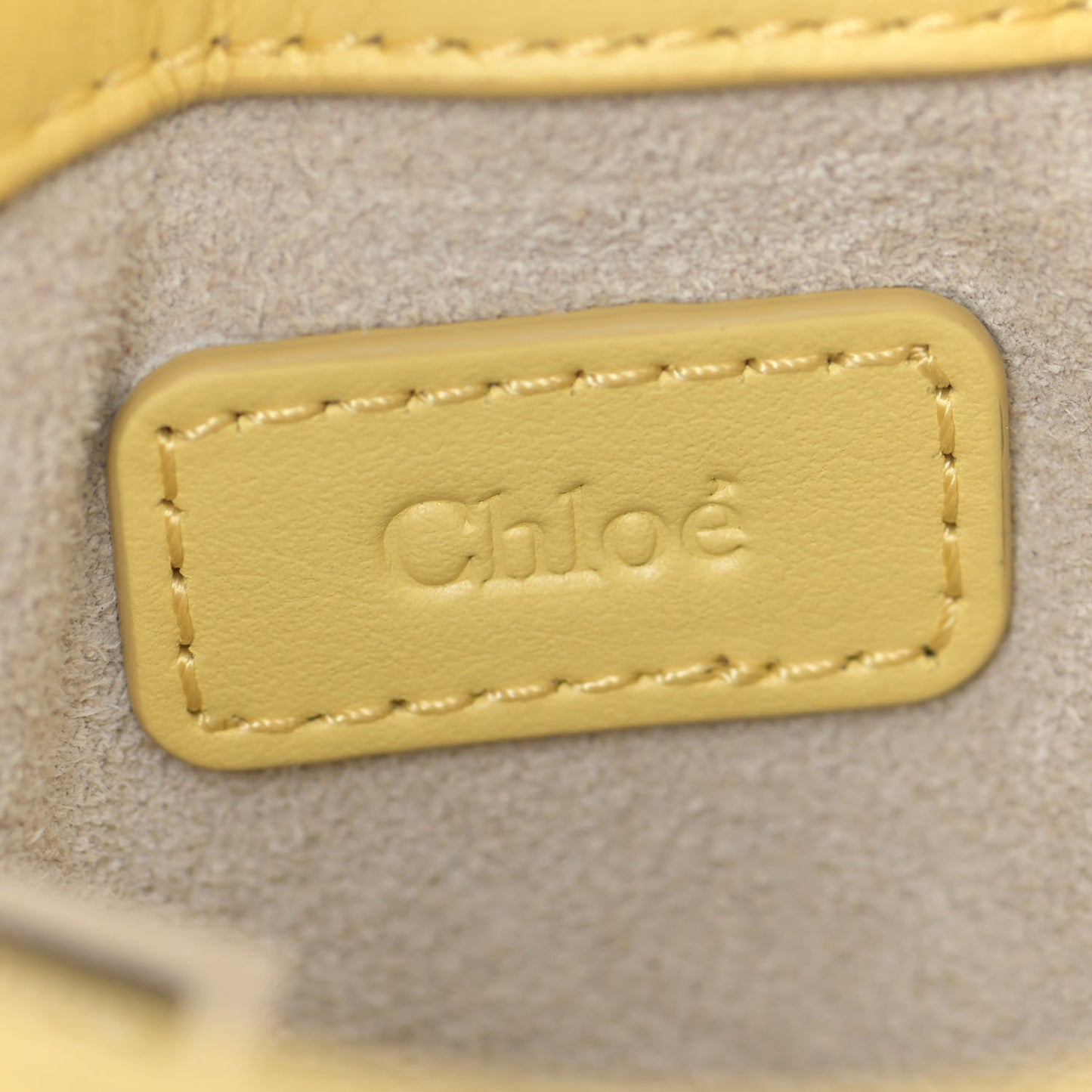Calfskin Tess Mini Crossbody Bag Yellow