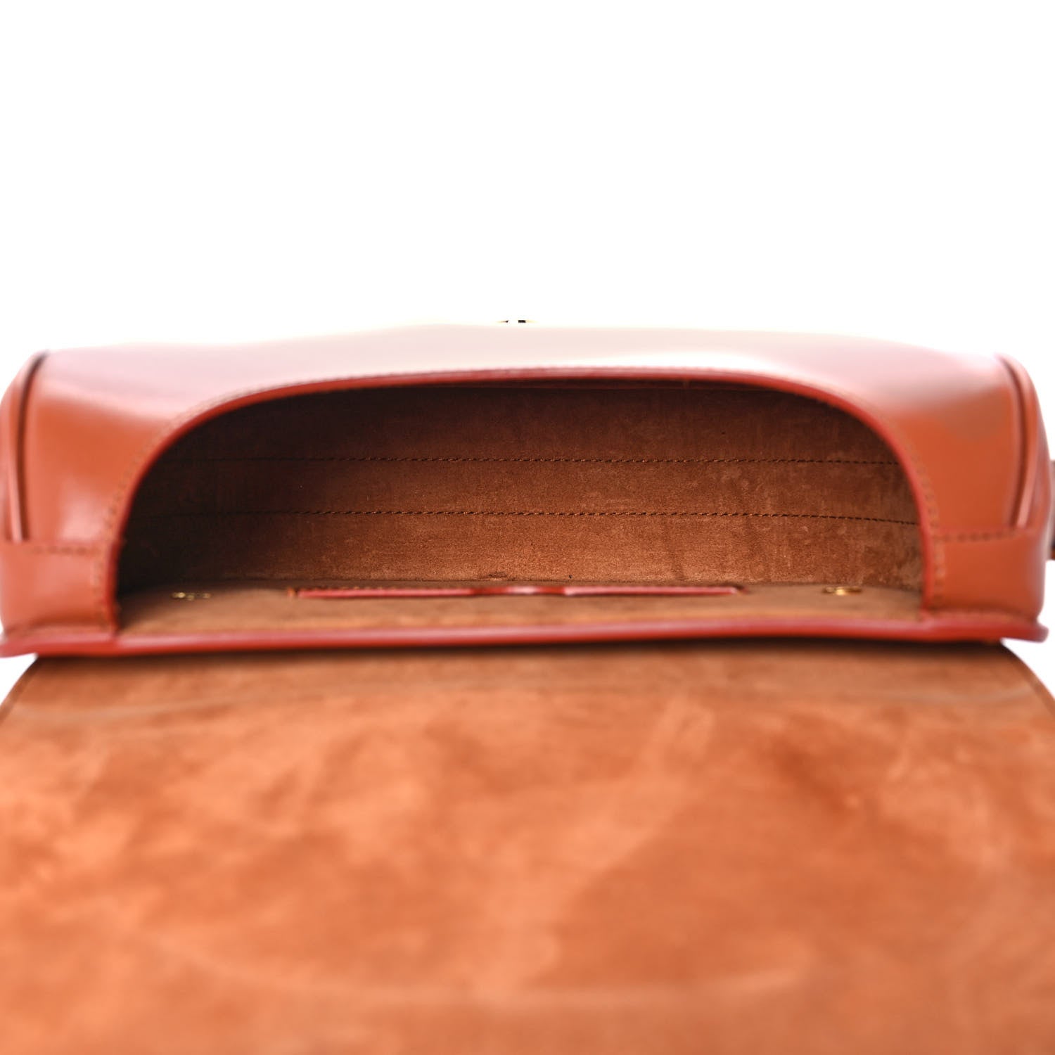 Christian Dior Box Calfskin Medium Bobby Flap Dark Tan 5 of 7