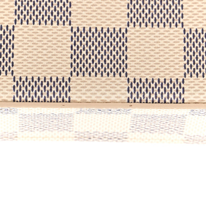 Louis Vuitton Damier Azur Pochette Felicie Chain Wallet Rose Ballerine 9 of 10