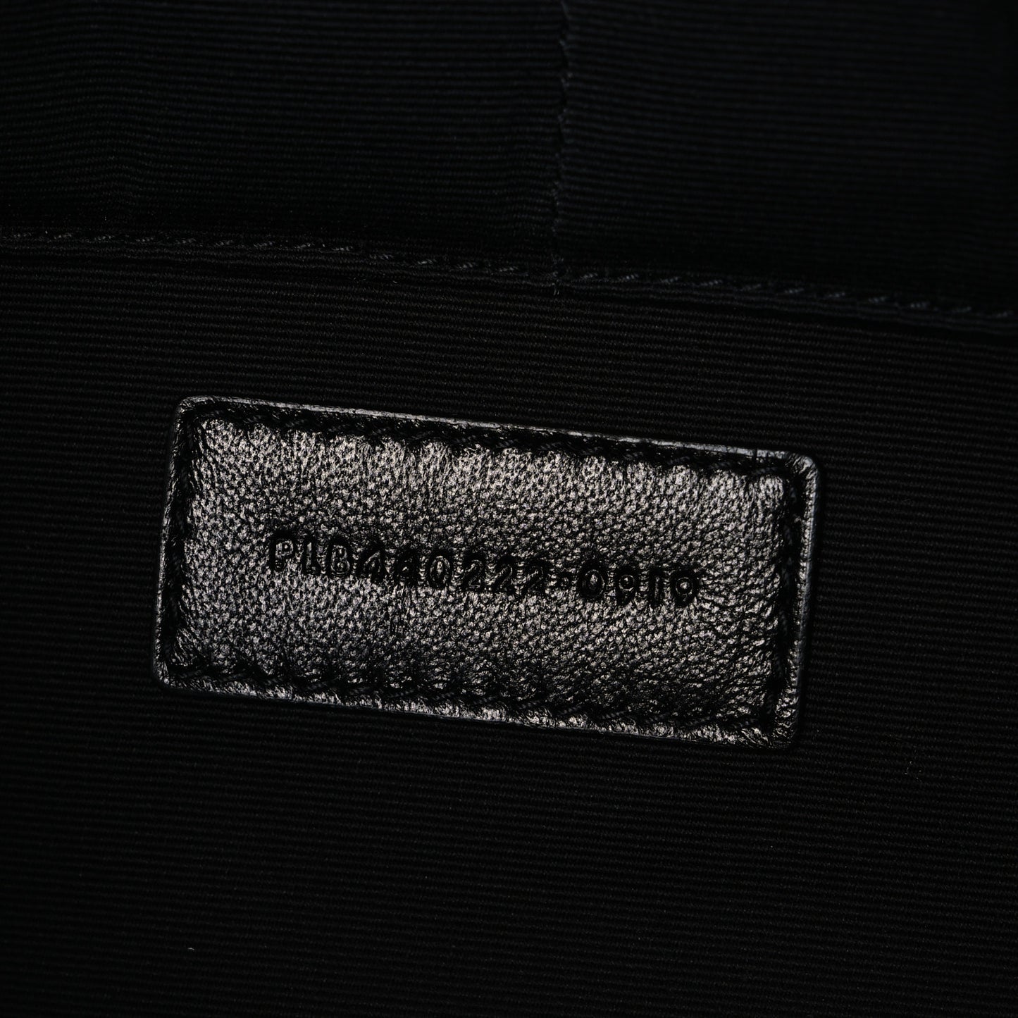 Calfskin Matelasse Monogram Cassandre Tablet Pouch Black