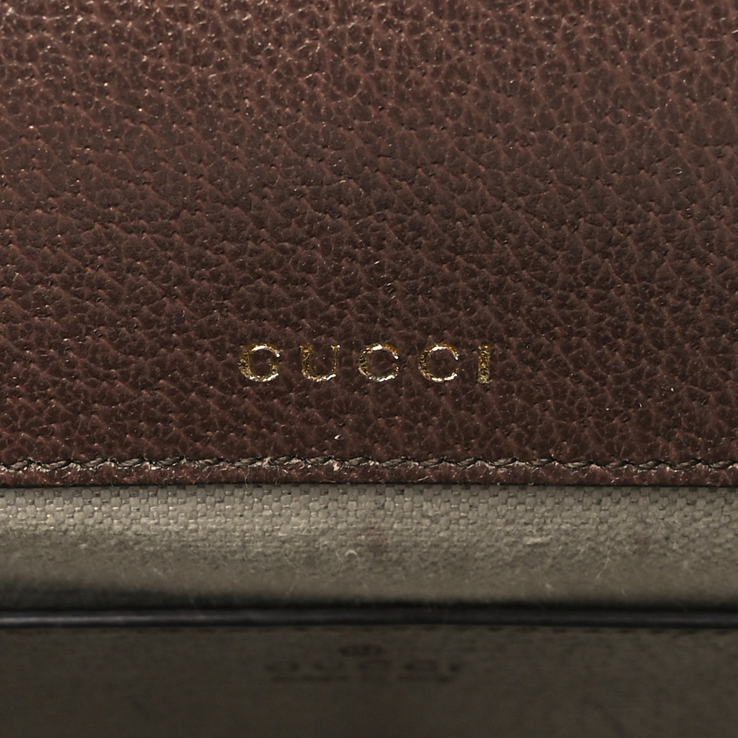 Monogram Jumbo GG Textured Dollar Calfskin Web Mini Horsebit 1955 Shoulder Bag Camel Ebony New Acero