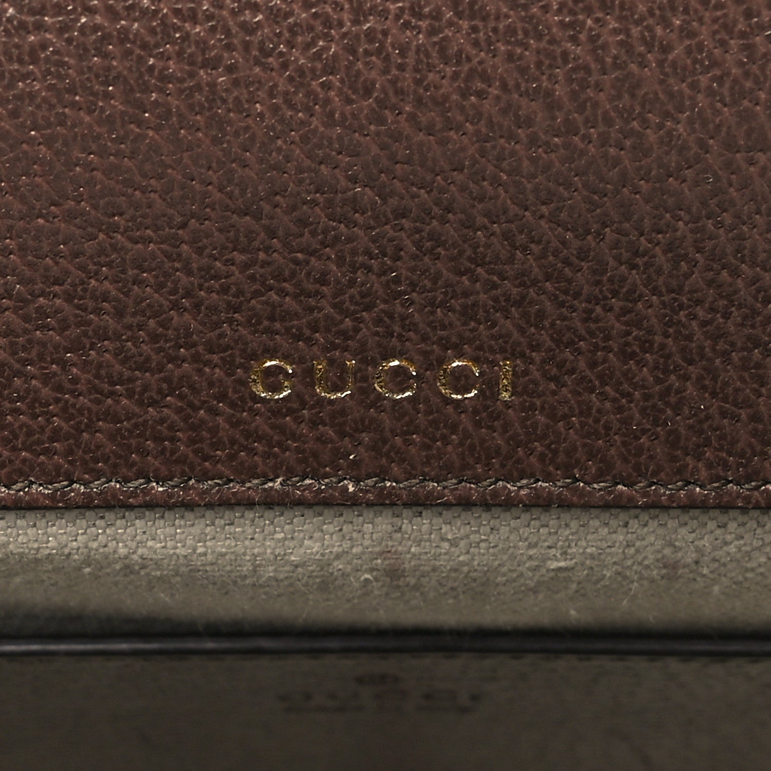 Gucci Monogram Jumbo GG Textured Dollar Calfskin Web Mini Horsebit 1955 Shoulder Bag Camel Ebony New Acero 6 of 10