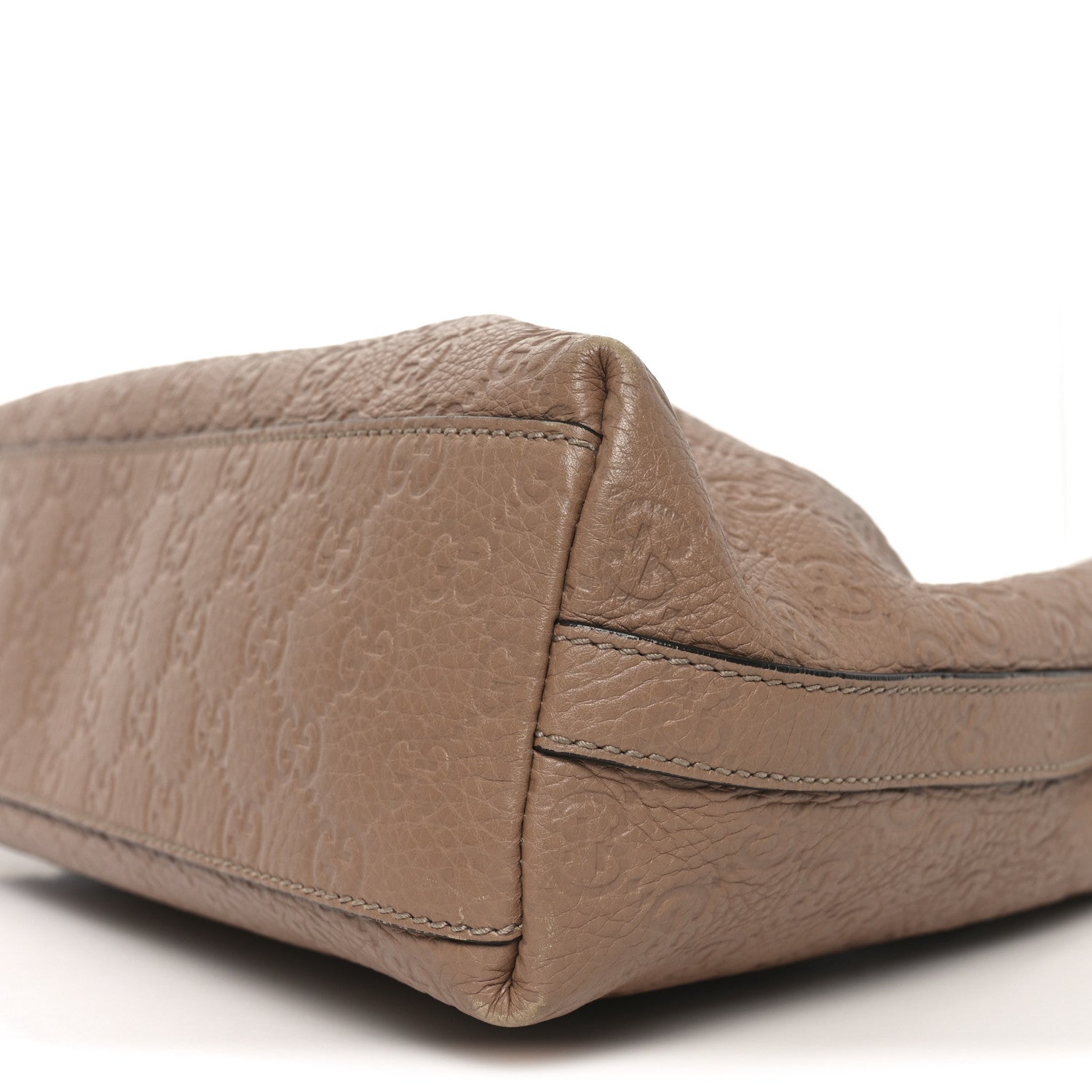 Gucci Guccissima GG Charm Hobo Beige 10 of 10